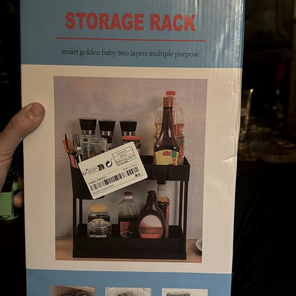 Black Storage Rack - Picture 5 of 6